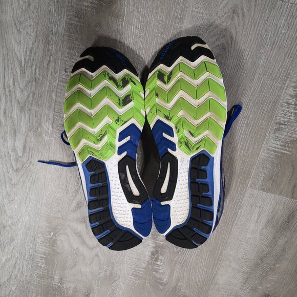 Saucony Everun Guide 9 Men's Size 12.5 Flex Film Blue Running Sneakers - Picture 6 of 7